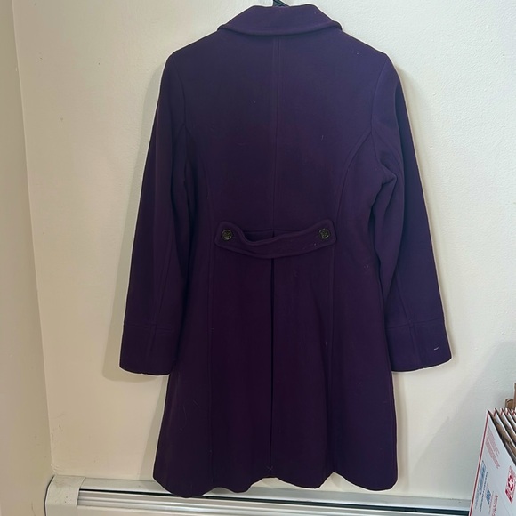 Lands’ End Cashmere & Wool Pea Coat - Picture 3 of 7